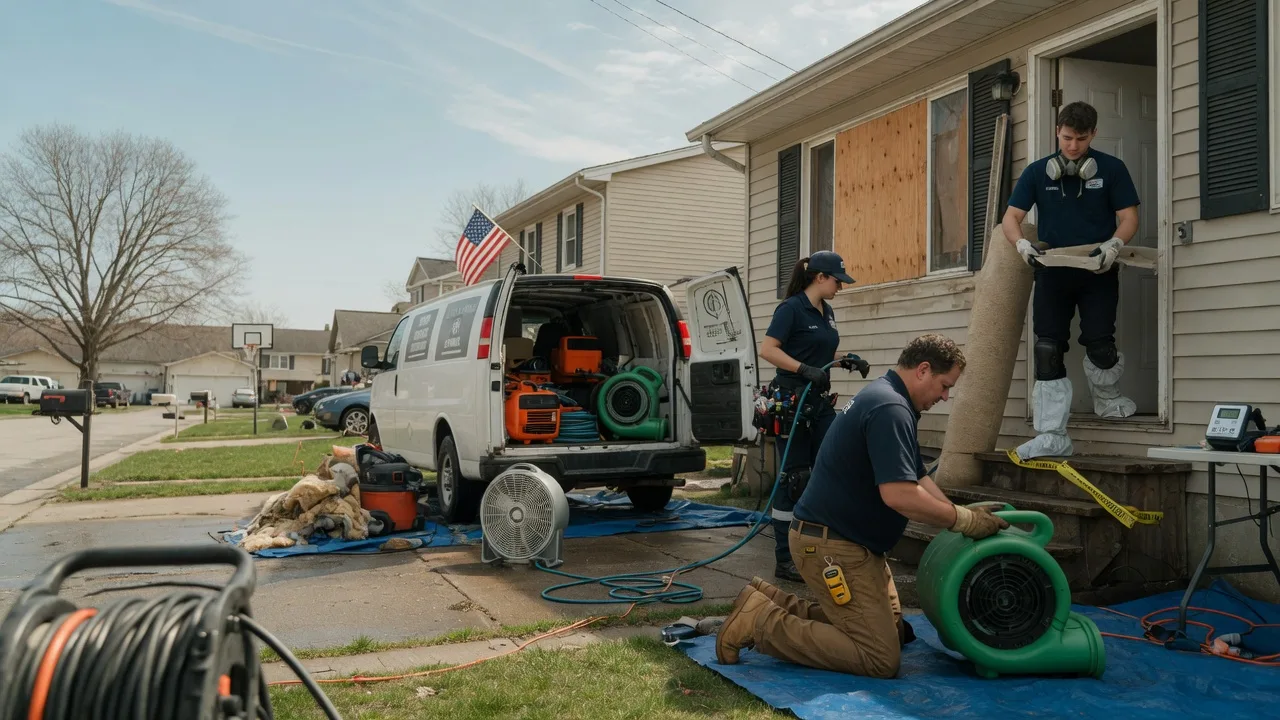 Water Damage Restoration in Winchester, TN near me